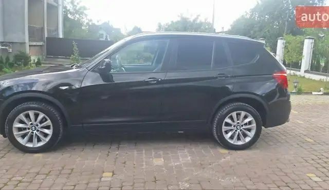 Черный БМВ Х3, объемом двигателя 2 л и пробегом 290 тыс. км за 12500 $, фото 1 на Automoto.ua