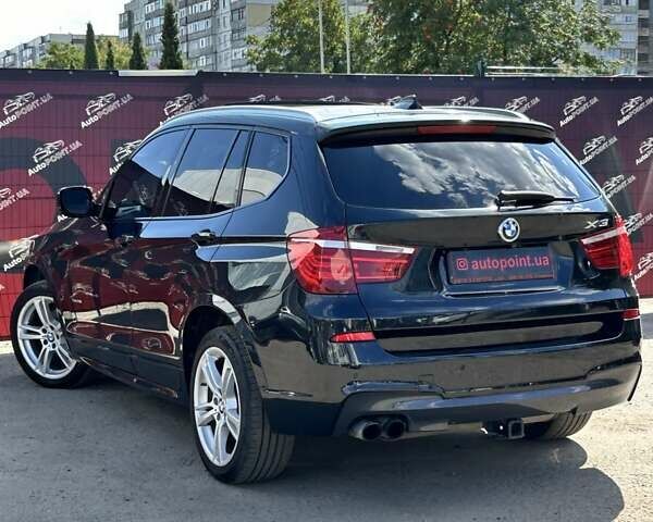 Черный БМВ Х3, объемом двигателя 2 л и пробегом 293 тыс. км за 12600 $, фото 7 на Automoto.ua