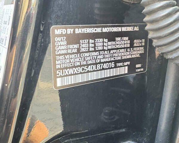 Черный БМВ Х3, объемом двигателя 2 л и пробегом 267 тыс. км за 13999 $, фото 18 на Automoto.ua