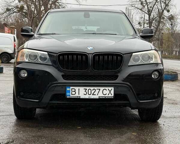 Черный БМВ Х3, объемом двигателя 3 л и пробегом 203 тыс. км за 13750 $, фото 1 на Automoto.ua