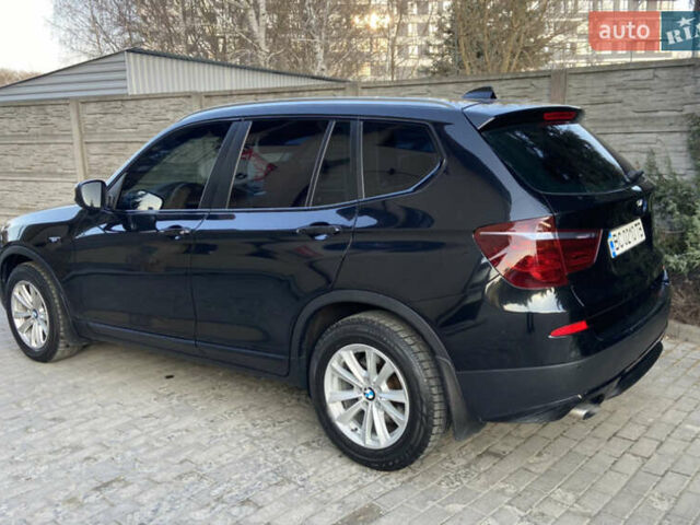 Черный БМВ Х3, объемом двигателя 2 л и пробегом 105 тыс. км за 16200 $, фото 1 на Automoto.ua