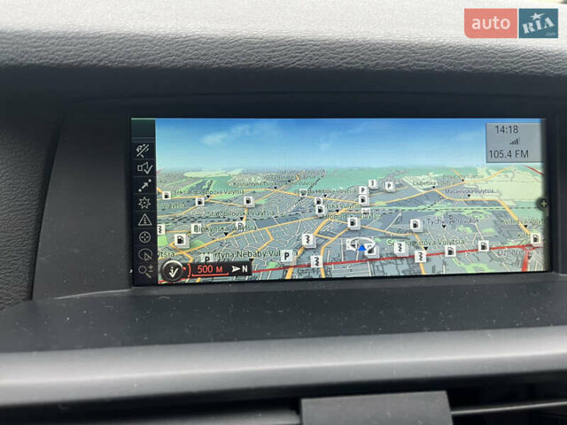 Черный БМВ Х3, объемом двигателя 2 л и пробегом 170 тыс. км за 13400 $, фото 14 на Automoto.ua