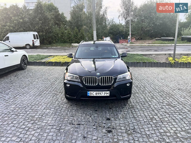Черный БМВ Х3, объемом двигателя 2 л и пробегом 172 тыс. км за 13500 $, фото 1 на Automoto.ua