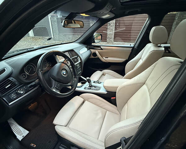 Черный БМВ Х3, объемом двигателя 2 л и пробегом 345 тыс. км за 16000 $, фото 4 на Automoto.ua