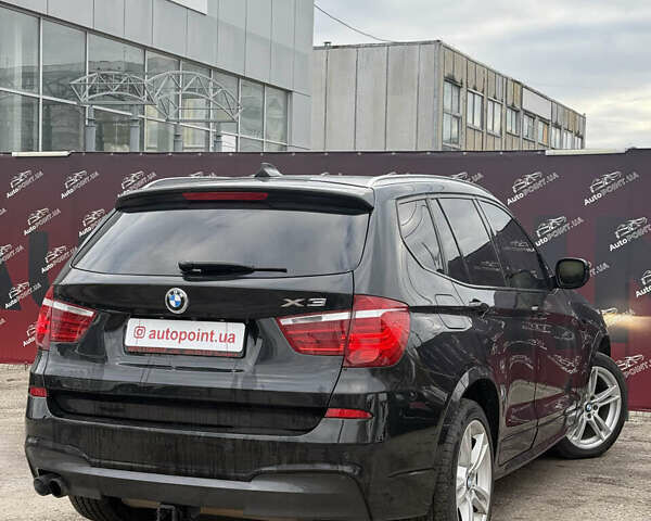 Черный БМВ Х3, объемом двигателя 2 л и пробегом 293 тыс. км за 11600 $, фото 7 на Automoto.ua
