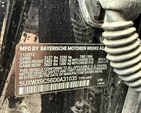 Черный БМВ Х3, объемом двигателя 2 л и пробегом 293 тыс. км за 11600 $, фото 27 на Automoto.ua