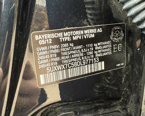 Черный БМВ Х3, объемом двигателя 3 л и пробегом 140 тыс. км за 15900 $, фото 15 на Automoto.ua