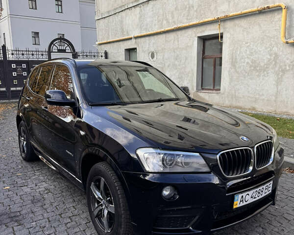 Черный БМВ Х3, объемом двигателя 2 л и пробегом 238 тыс. км за 20000 $, фото 1 на Automoto.ua