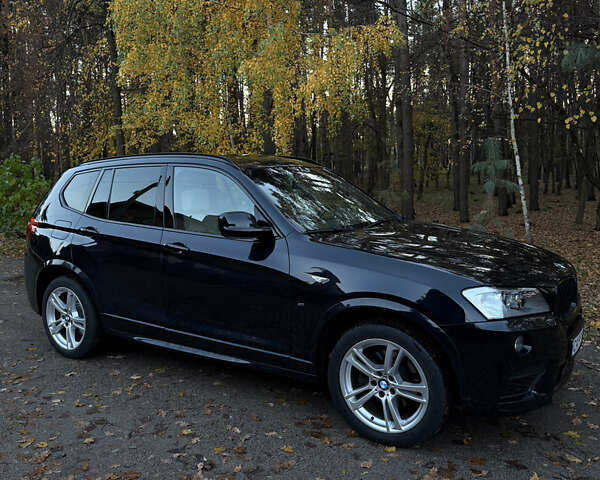 Черный БМВ Х3, объемом двигателя 2 л и пробегом 345 тыс. км за 16000 $, фото 1 на Automoto.ua