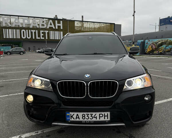Черный БМВ Х3, объемом двигателя 2 л и пробегом 192 тыс. км за 15700 $, фото 1 на Automoto.ua