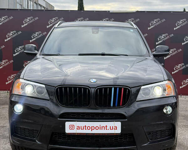 Черный БМВ Х3, объемом двигателя 2 л и пробегом 293 тыс. км за 11600 $, фото 1 на Automoto.ua