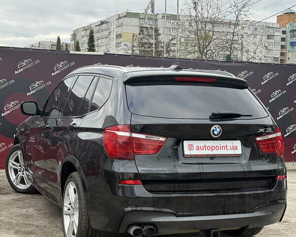 Черный БМВ Х3, объемом двигателя 2 л и пробегом 293 тыс. км за 11600 $, фото 8 на Automoto.ua