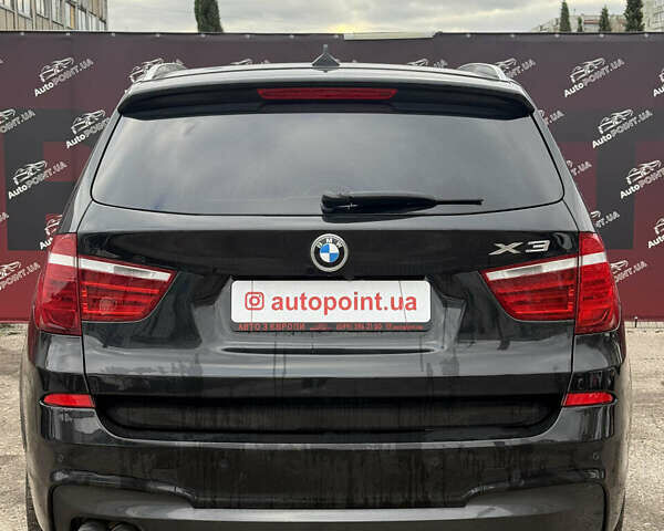 Черный БМВ Х3, объемом двигателя 2 л и пробегом 293 тыс. км за 11600 $, фото 9 на Automoto.ua
