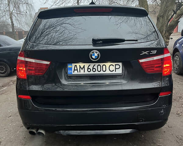 Черный БМВ Х3, объемом двигателя 2 л и пробегом 220 тыс. км за 11500 $, фото 2 на Automoto.ua