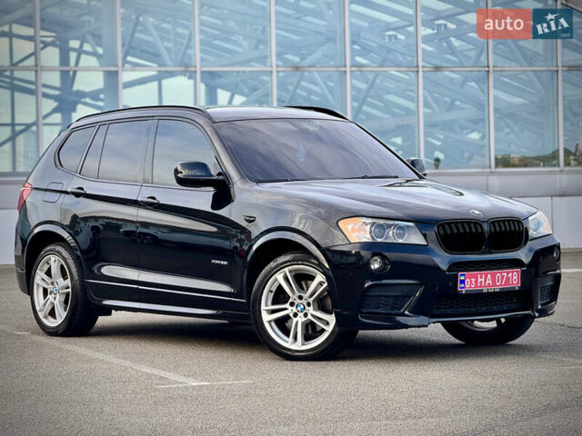 Черный БМВ Х3, объемом двигателя 2 л и пробегом 182 тыс. км за 14500 $, фото 1 на Automoto.ua