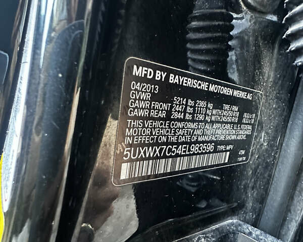 Черный БМВ Х3, объемом двигателя 3 л и пробегом 165 тыс. км за 15100 $, фото 5 на Automoto.ua