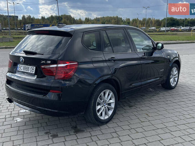 Черный БМВ Х3, объемом двигателя 2 л и пробегом 240 тыс. км за 13900 $, фото 4 на Automoto.ua