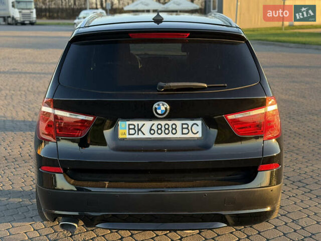 Черный БМВ Х3, объемом двигателя 2 л и пробегом 240 тыс. км за 17500 $, фото 12 на Automoto.ua