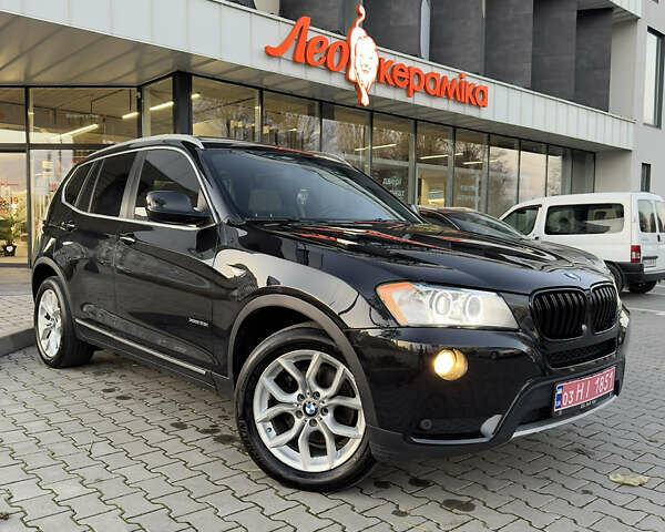Черный БМВ Х3, объемом двигателя 2 л и пробегом 222 тыс. км за 13500 $, фото 1 на Automoto.ua
