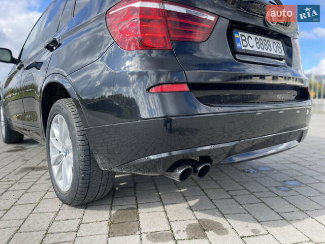 Черный БМВ Х3, объемом двигателя 2 л и пробегом 240 тыс. км за 13900 $, фото 16 на Automoto.ua