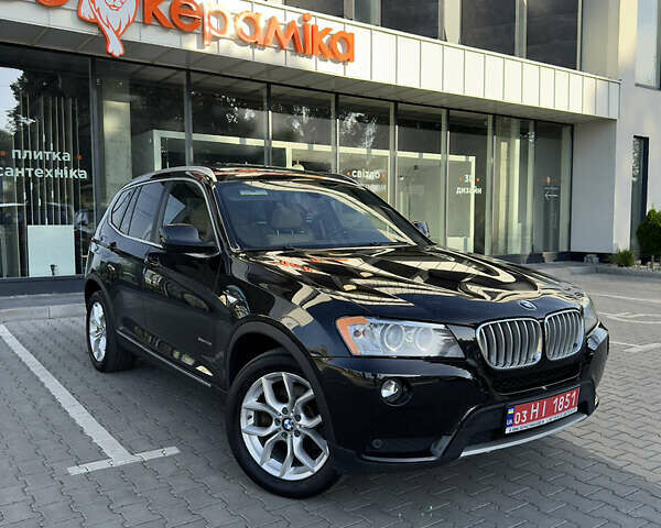 Черный БМВ Х3, объемом двигателя 2 л и пробегом 221 тыс. км за 12399 $, фото 1 на Automoto.ua