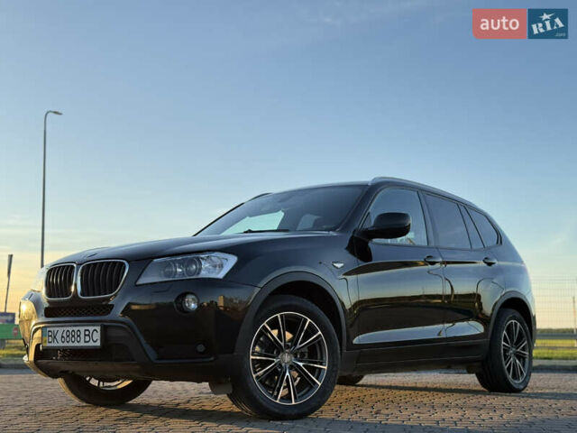 Черный БМВ Х3, объемом двигателя 2 л и пробегом 240 тыс. км за 17500 $, фото 1 на Automoto.ua