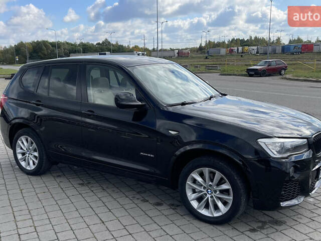 Черный БМВ Х3, объемом двигателя 2 л и пробегом 240 тыс. км за 13900 $, фото 3 на Automoto.ua