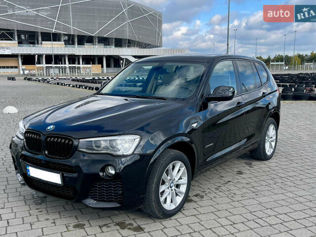 Черный БМВ Х3, объемом двигателя 2 л и пробегом 240 тыс. км за 13900 $, фото 1 на Automoto.ua