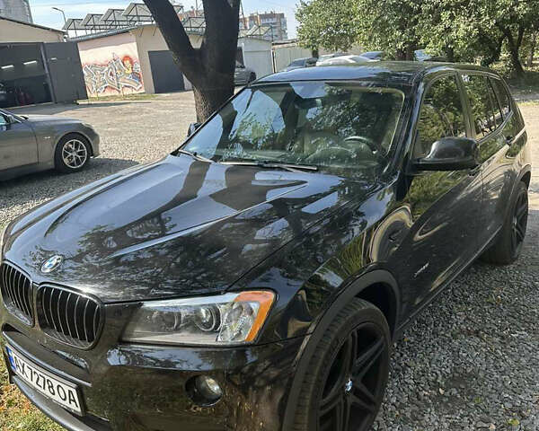 Черный БМВ Х3, объемом двигателя 2 л и пробегом 196 тыс. км за 15100 $, фото 1 на Automoto.ua
