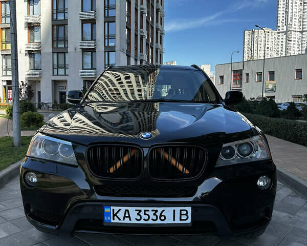 Черный БМВ Х3, объемом двигателя 3 л и пробегом 165 тыс. км за 15100 $, фото 1 на Automoto.ua