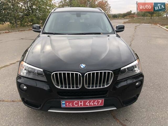 Черный БМВ Х3, объемом двигателя 2 л и пробегом 83 тыс. км за 16500 $, фото 1 на Automoto.ua