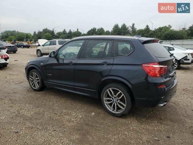 Черный БМВ Х3, объемом двигателя 2 л и пробегом 80 тыс. км за 3000 $, фото 1 на Automoto.ua