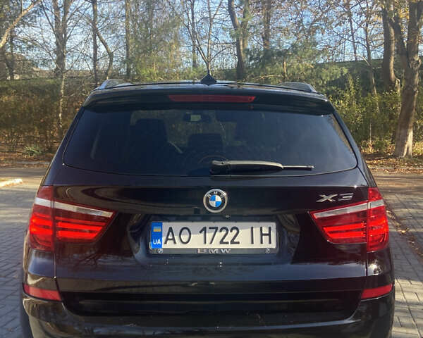 Черный БМВ Х3, объемом двигателя 2 л и пробегом 179 тыс. км за 20900 $, фото 2 на Automoto.ua