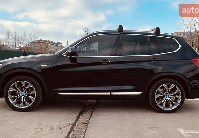 Черный БМВ Х3, объемом двигателя 2 л и пробегом 124 тыс. км за 17500 $, фото 1 на Automoto.ua