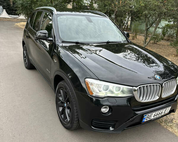 Черный БМВ Х3, объемом двигателя 2 л и пробегом 178 тыс. км за 13300 $, фото 1 на Automoto.ua