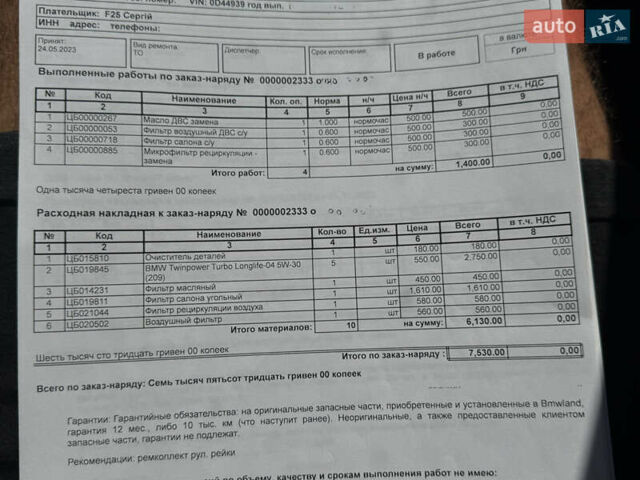 Черный БМВ Х3, объемом двигателя 2 л и пробегом 191 тыс. км за 13800 $, фото 34 на Automoto.ua