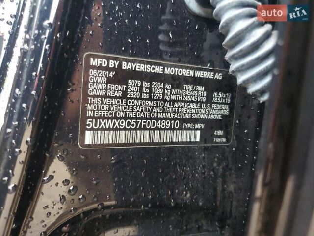 Черный БМВ Х3, объемом двигателя 2 л и пробегом 80 тыс. км за 3000 $, фото 11 на Automoto.ua