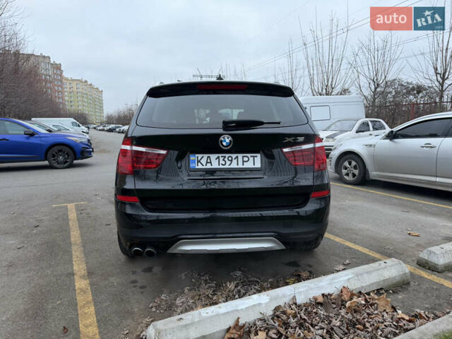 Черный БМВ Х3, объемом двигателя 2 л и пробегом 158 тыс. км за 17500 $, фото 4 на Automoto.ua