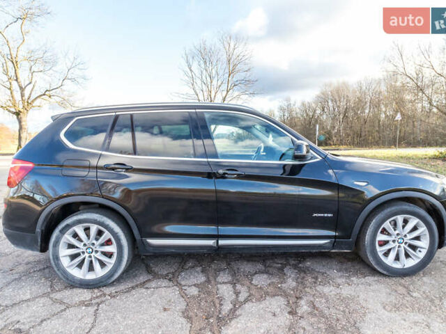 Черный БМВ Х3, объемом двигателя 2 л и пробегом 90 тыс. км за 15000 $, фото 1 на Automoto.ua