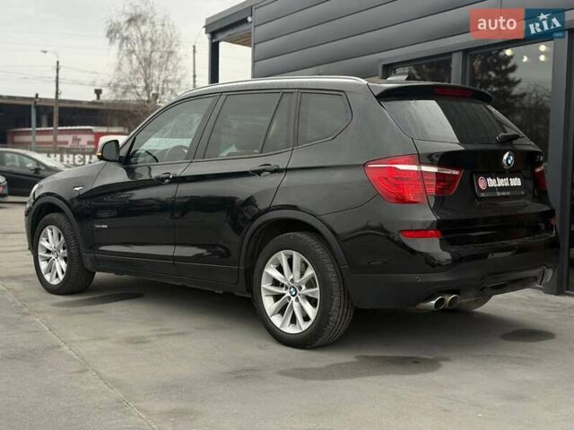 Черный БМВ Х3, объемом двигателя 2 л и пробегом 169 тыс. км за 14500 $, фото 4 на Automoto.ua