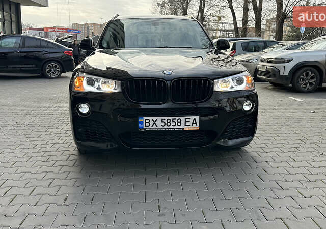 Черный БМВ Х3, объемом двигателя 2 л и пробегом 170 тыс. км за 15500 $, фото 1 на Automoto.ua