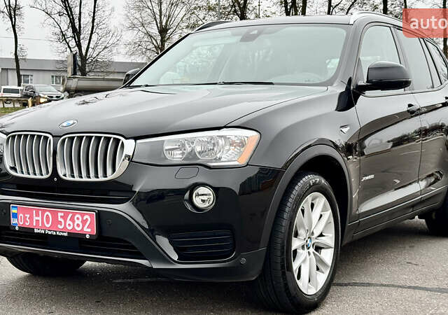 Черный БМВ Х3, объемом двигателя 2 л и пробегом 57 тыс. км за 18500 $, фото 1 на Automoto.ua