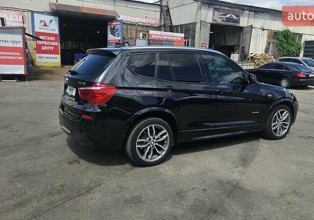 Черный БМВ Х3, объемом двигателя 2 л и пробегом 190 тыс. км за 14500 $, фото 10 на Automoto.ua