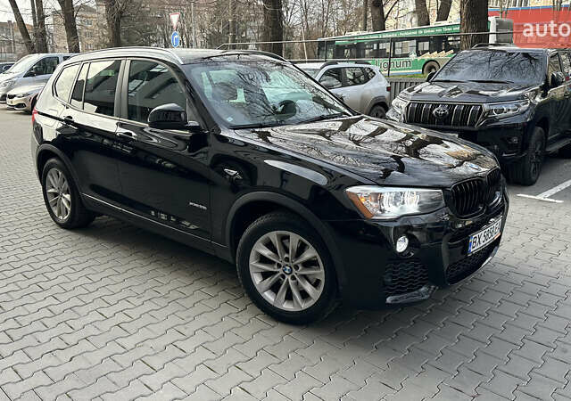 Черный БМВ Х3, объемом двигателя 2 л и пробегом 170 тыс. км за 15500 $, фото 2 на Automoto.ua