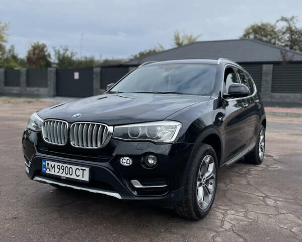 Черный БМВ Х3, объемом двигателя 2 л и пробегом 153 тыс. км за 17899 $, фото 1 на Automoto.ua