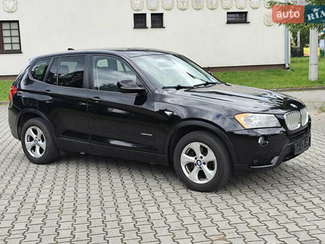Черный БМВ Х3, объемом двигателя 2 л и пробегом 190 тыс. км за 12500 $, фото 1 на Automoto.ua