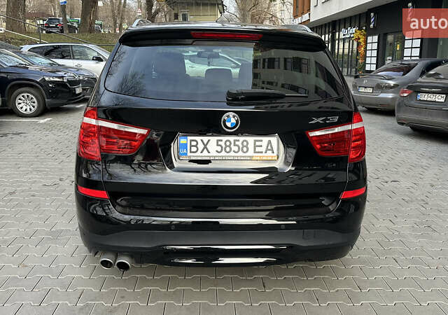 Черный БМВ Х3, объемом двигателя 2 л и пробегом 170 тыс. км за 15500 $, фото 4 на Automoto.ua
