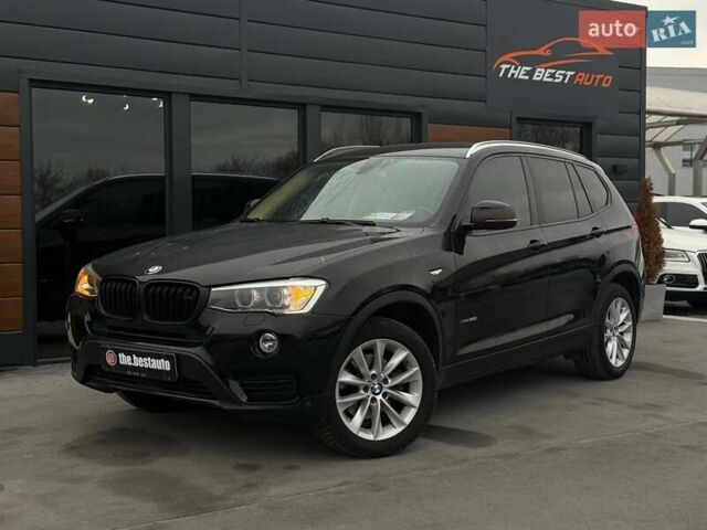 Черный БМВ Х3, объемом двигателя 2 л и пробегом 169 тыс. км за 14500 $, фото 1 на Automoto.ua