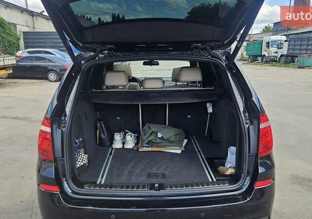 Черный БМВ Х3, объемом двигателя 2 л и пробегом 190 тыс. км за 14500 $, фото 1 на Automoto.ua