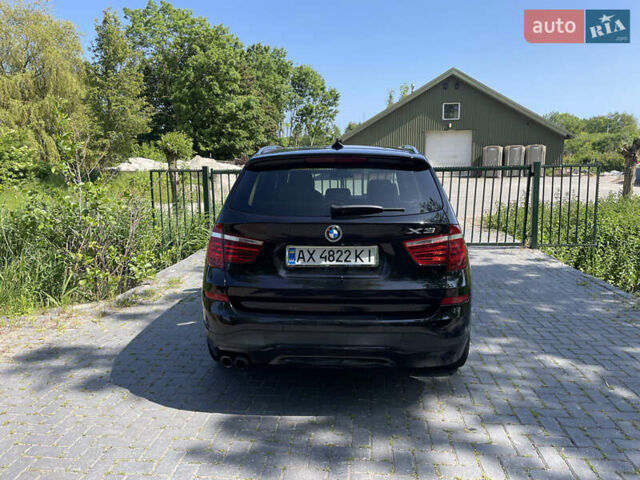 Черный БМВ Х3, объемом двигателя 2 л и пробегом 130 тыс. км за 16500 $, фото 1 на Automoto.ua